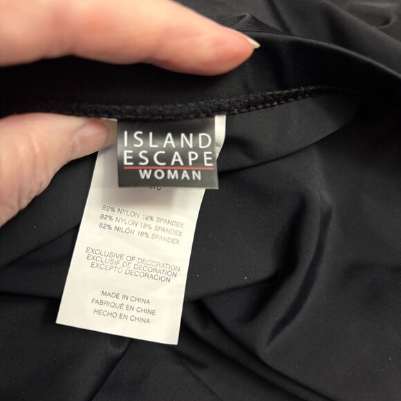 Island Escape Plus Size Tummy-Control Swim Skirt - Size: 22W - NWT - Picture 9 of 14